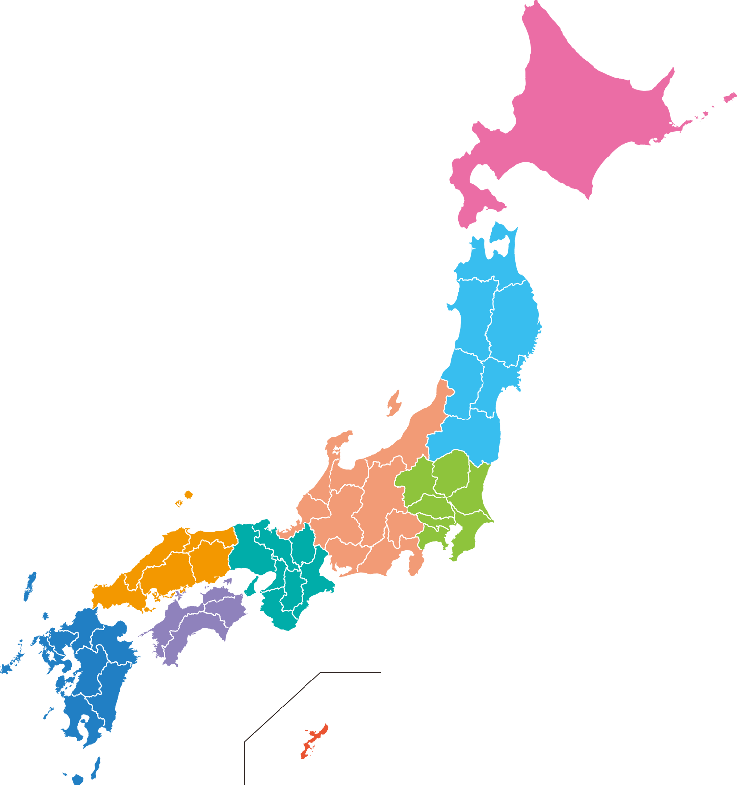 Japan map